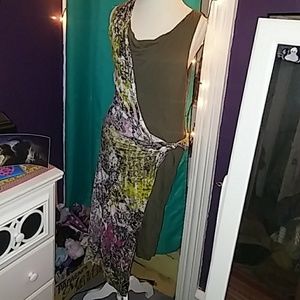 Anthro Leifsdottir Wrap Look Dress